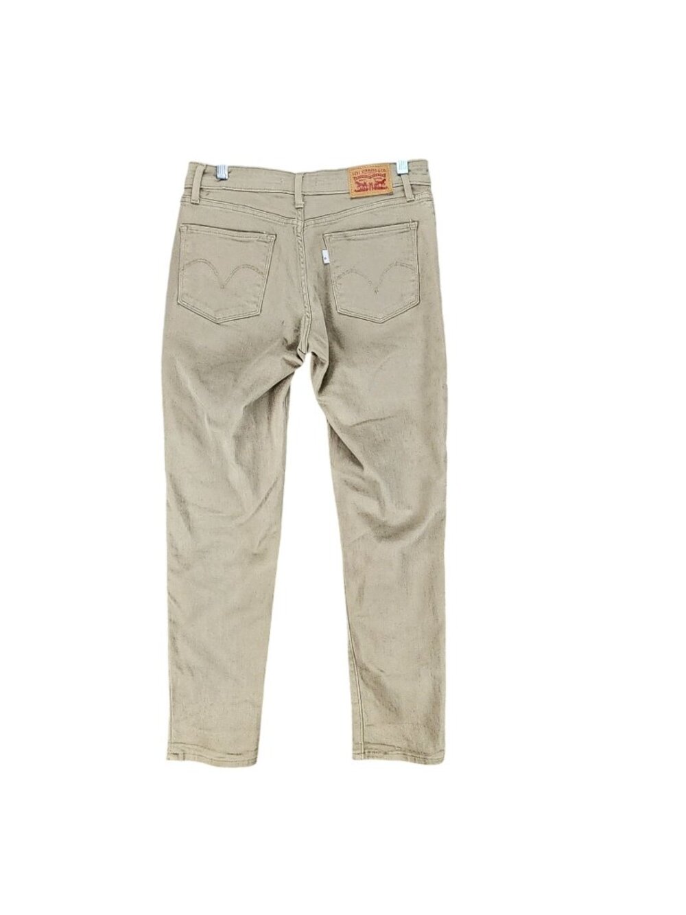 Levis Jeans Womens 28 Tan Stretch Denim Skinny